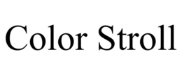 COLOR STROLL trademark