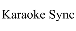 KARAOKE SYNC trademark