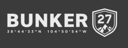 BUNKER 27 38°44'33"N 104°50'54"W trademark