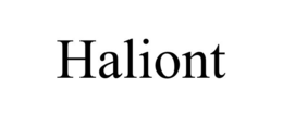 HALIONT trademark