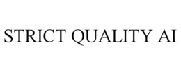 STRICT QUALITY AI trademark