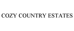COZY COUNTRY ESTATES trademark