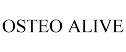 OSTEO ALIVE trademark
