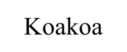 KOAKOA trademark
