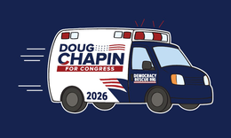 DOUG CHAPIN FOR CONGRESS 2026 DEMOCRACY RESCUE RIG trademark