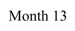 MONTH 13 trademark