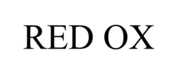 RED OX trademark