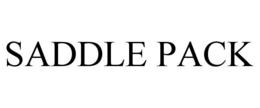 SADDLE PACK trademark