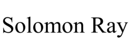 SOLOMON RAY trademark