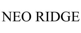 NEO RIDGE trademark