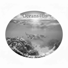 OCEANS4US PROTECTING OUR DIVINE SEAS FOR GENERATIONS trademark