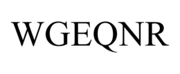 WGEQNR trademark