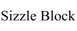 SIZZLE BLOCK trademark