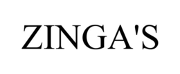 ZINGA'S trademark