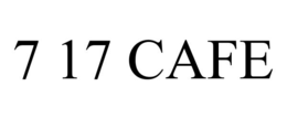 7 17 CAFE trademark