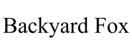 BACKYARD FOX trademark