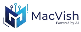 M MACVISH POWERED BY AI trademark
