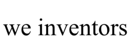 WE INVENTORS trademark