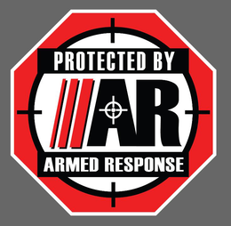 AR PROTECTED BY ARMED RESPONSE trademark