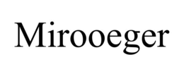 MIROOEGER trademark