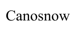 CANOSNOW trademark