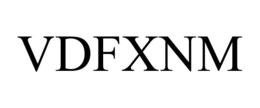 VDFXNM trademark