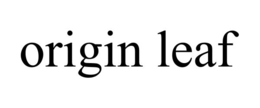 ORIGIN LEAF trademark