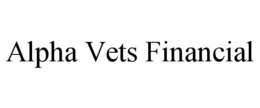 ALPHA VETS FINANCIAL trademark