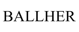BALLHER trademark