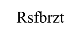 RSFBRZT trademark