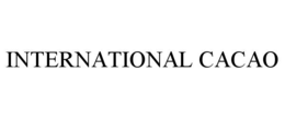 INTERNATIONAL CACAO trademark