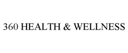 360 HEALTH & WELLNESS trademark