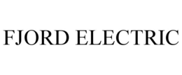 FJORD ELECTRIC trademark