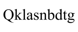 QKLASNBDTG trademark
