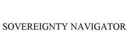 SOVEREIGNTY NAVIGATOR trademark