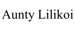 AUNTY LILIKOI trademark