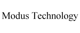 MODUS TECHNOLOGY trademark