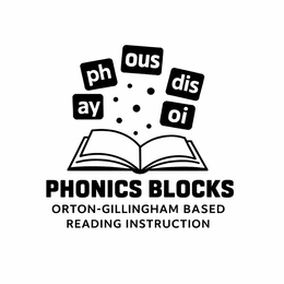 PH DIS OI PHONICS BLOCKS AY ORTON-GILLINGHAM BASED READING INSTRUCTION OUS trademark