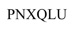 PNXQLU trademark
