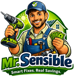 MR.SENSIBLE SMART FIXES. REAL SAVINGS. trademark