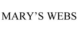MARY’S WEBS trademark