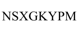 NSXGKYPM trademark
