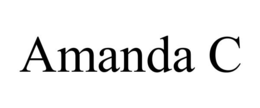 AMANDA C trademark