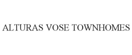 ALTURAS VOSE TOWNHOMES trademark