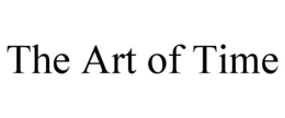 THE ART OF TIME trademark