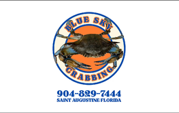 BLUE SKY CRABBING 904-829-7444 SAINT AUGUSTINE FLORIDA trademark