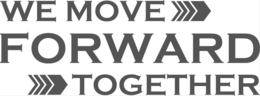 WE MOVE FORWARD TOGETHER trademark