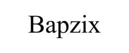 BAPZIX trademark