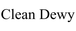 CLEAN DEWY trademark