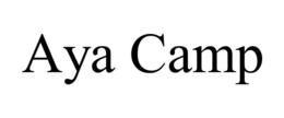 AYA CAMP trademark